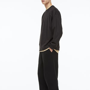 Personnalisé Premium 100% Polyester Taille Plus Jogger Pantalon Bandes Latérales Track Stack Pantalon - Product Image 4