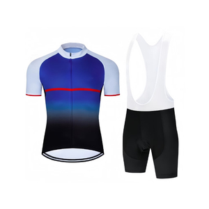 Nouvellement conception homme vélo cyclisme uniforme meilleur maillot personnalisé ensembles été Style cyclisme porter hommes cyclisme uniforme ensemble - Product Image 1