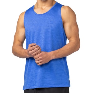 Camiseta sin mangas de yoga de alta calidad al por mayor de fábrica, chaleco de entrenamiento para gimnasio de calle a bajo precio, jersey oversize de fitness para hombre - Product Image 1
