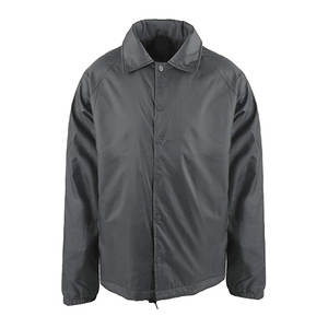 Vente en Gros Hommes Vintage Softshell Vestes D'hiver Dernière Conception Logo Personnalisé Noir Imperméable Polaire Denim Solide Coupe-Vent - Product Image 6