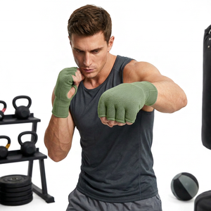 Fitness Accessories Empire MMA High Quality Lightweight Elastic Unisex Boxing Gel Padded Inner Gloves 3D Printed <b>Mold</b> Non-Toxic - Product Image 5