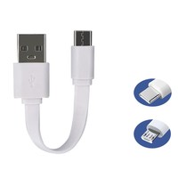 Cable de Carga Micro USB Trenzado de 10CM, 2A, para S7 Edge, PS4, Teléfonos Móviles iOS, Cámaras y Auriculares, Venta al Por Mayor