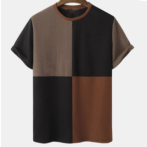 Camisetas de verano personalizadas para hombre 100% algodón con etiqueta privada y logotipo - Product Image 1