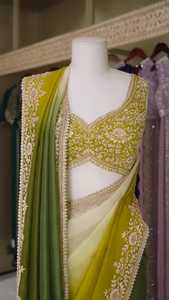 Soie Teby élégante avec impression et broderie de paillettes Saree fabricant et fournisseur en gros de Surat - Product Image 3