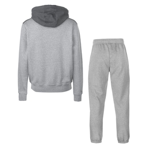 Wholesale Custom Premium Men's Breathable Solid <b>Polyester</b> <b>Tracksuit</b> Set Zipper Hooded Jacket Trousers Ultra High Quality - Product Image 4