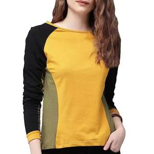 Casual Wear Cheap Price <b>Women</b> Full Sleeve T-shirt Attractive Color Lightweight <b>Women</b> Screen Printing <b>Long</b> Sleeve <b>Sweatshirt</b> - Product Image 1