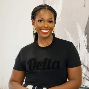 Solid Delta Chenille Embroidered Tee Premium Cotton Sorority Apparel DST Greek Clothing <b>Red</b> Minimalist T <b>Shirt</b> - Product Image 6