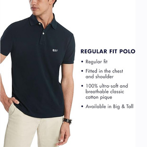 Polos de negocios Oem para hombre, camisetas de Polo de Golf para jóvenes de mediana edad, camisetas de manga corta de talla grande, Polo transpirable que absorbe la humedad - Product Image 5