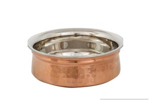 Olla Handi de cocina de cobre puro martillado de diseño moderno, olla de cocina de alta calidad para servir en el hogar, cocina, Hotel - Product Image 3