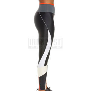 Pantalones de Yoga de Cintura Alta, Sin Costuras, Transpirables, de Tela Elástica, Color Sólido, para Entrenamientos en el Gimnasio y Ropa Deportiva - Product Image 4