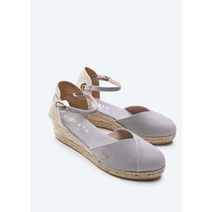 Pubol tela espadrillas zeppe sandali donna alla moda - Product Image 2