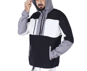 Custom Men Polyester Reflective <b>Windbreaker</b> Jacket Vintage Retro Waterproof <b>Windbreaker</b> <b>Beach</b> Windproof Jacket - Product Image 5
