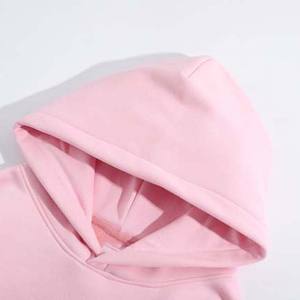 Temporada de invierno Poliéster/Algodón Sudadera con capucha para hombre Logotipo de impresión personalizada Lana gruesa Regular Fit Sudaderas con capucha en blanco para hombres y mujeres - Product Image 3