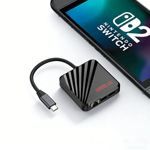Station d'accueil TV OEM/ODM en gros pour Nintendo <span class=keywords><strong>Switch</strong></span> 2 avec alimentation USB-C - Product Image 1