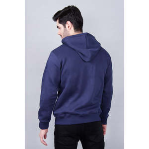 Sweat à capuche zippé intégral LASTER Classic Premium pour homme avec logo personnalisé, 100 % coton, délavé à l'acide, taille XXS - Product Image 5