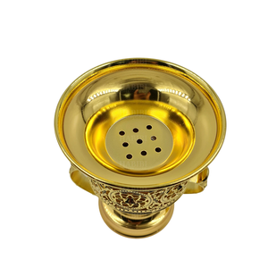 Elegante Quemador de Incienso de Latón para una Atmósfera Aromática Religiosa Durante el Ramadán o las Festividades en el Hogar - Product Image 2
