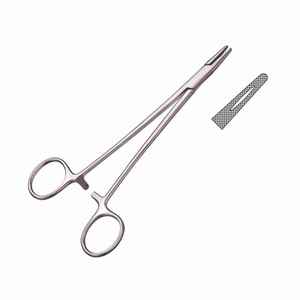 Haute qualité 18.0 cm Metzenbaum-Hegar porte-aiguille pince en acier inoxydable pour aiguille manuelle tenant la vente d'instruments chirurgicaux - Product Image 6