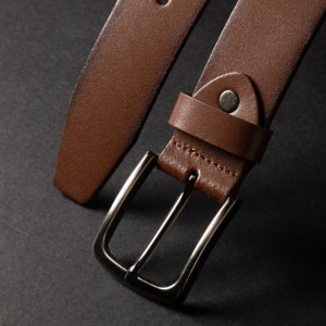 Người đàn ông của cao cấp phong cách giản dị 100% Thắt lưng da chính hãng với hợp kim khóa hoàn hảo pha trộn của chất lượng & phong cách-trang phục & phụ kiện - Product Image 1