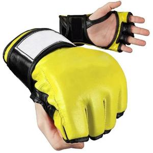 ถุงมือ MMA นวมซ้อมเตะมวยไทยถุงมือซ้อมต่อสู้แบบนิ้วโป้ง - Product Image 1