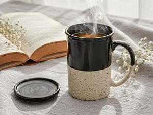 ชุดแก้วเซรามิกตกแต่งสำหรับเครื่องดื่มร้อนเหมาะสำหรับครอบครัวและแขกผู้เข้าพักแก้วเซรามิกที่ทนทาน - Product Image 6