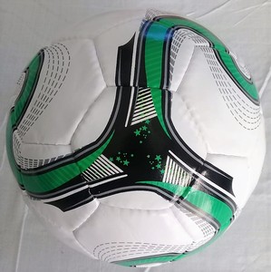 Ballon de football professionnel avec logo personnalisé de haute qualité, taille officielle, matériau en PU pour l'entraînement, fabriqué en usine - Product Image 5