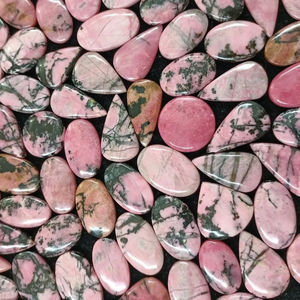 ทับทิมธรรมชาติ cabochons เครื่องประดับอัญมณีอัญมณีอัญมณีหลวม - Product Image 4