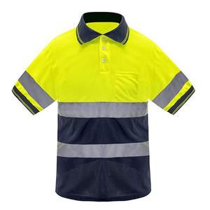 Uniforme de Trabajo de Alta Visibilidad al por Mayor con Logotipo OEM Personalizado, Uniforme de Trabajo de Lona Sólida Reflectante de Seguridad con Mangas Largas para Camisas - Product Image 4
