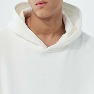 Custom Zip up Hoodies for Mens Plus Size Boxy <b>Fit</b> Drop Shoulder Hoodie With Zipper Thick Oversized Men's Hoodies - Product Image 6