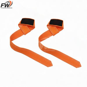 Sangles de levage personnalisées pour deadlift, powerlifting, strongman, musculation avec bandes en coton - couleur et logo personnalisés, tailles sur mesure - Product Image 1