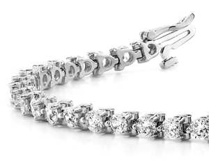 Classic Diamond <b>Bracelet</b> for Ladies Designer Jewelry With Sparkling Stones Perfect for Engagement - Product Image 2