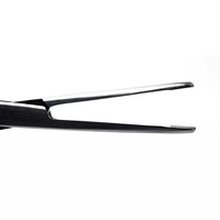 Pince de qualité professionnelle Kelly droite et incurvée 15CM en acier inoxydable antirouille outils de perçage corporel couleur mate brillante