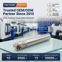 42CrMo CNC End Milling Cutter Arbor disesuaikan Indexable Milling Cutter Bar EAP400R INSERT APMT1604 ODM dukungan