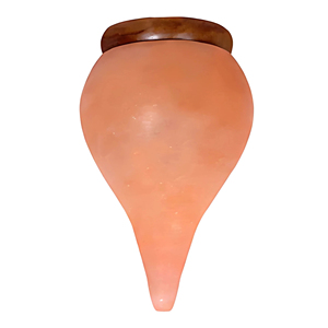 Lampe en sel de l'Himalaya de qualité supérieure, pierre de sel rose de l'Himalaya sculptée en forme de pyramide, emballage en boîte raffinée, arôme naturel - Product Image 1