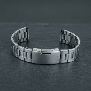 Luxury Unisex GD-PD3 Stainless Steel Smartwatch Band Stainless Steel Buckle Soft Adjustable <b>Watch</b> Strap <b>Watch</b> Bands <b>Watch</b> Part - Product Image 1