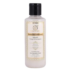 Venta al por mayor Khadi Natural Herbal Ayurvedic Orange Lemongrass Hair Conditioner SLS & Paraben Free - Product Image 1