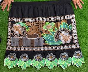 Faldas polinesias bordadas de verano, informales, las más vendidas, faldas polinesias micronesianas bordadas - Product Image 1