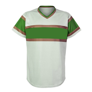 Usine directement UPF 50 + 100% uniforme de baseball de sublimation de polyester, maillot de baseball personnalisé - Product Image 4