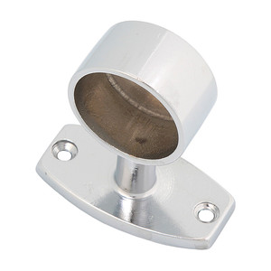 Terminale in Ottone Cromato da Avvitare per Tubo Diametro 30 mm - Product Image 1