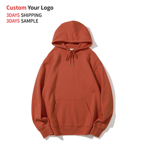 OEM Essentials Sweat à capuche oversize d'hiver personnalisé Streetwear Écologique Respirant Doublé Coton Uni 400GSM - Product Image 2