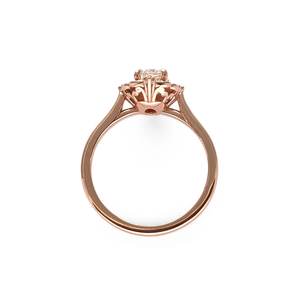 Anillo de compromiso para mujer, diseño minimalista, banda de boda de circón, Plata de Ley 925 sólida, diamante, joyería fina de moda, anillo de plata - Product Image 4