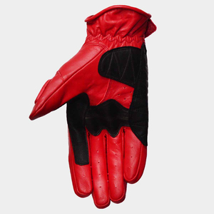Guantes de Motociclista de Cuero para Café Racers, Ropa Deportiva de Invierno, Paneles Antideslizantes, Equipo de Motociclismo para Deportes al Aire Libre y Carreras en Carretera - Product Image 3