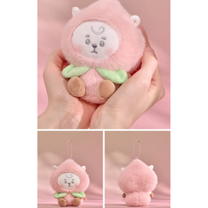 พวงกุญแจตุ๊กตา BT21 รุ่น PEACH HOLIC ของแท้จาก BTS - Product Image 3