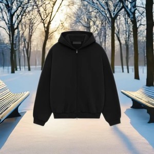 Sudaderas con capucha en blanco 2025, sudaderas con capucha a granel para mujeres, sudaderas de moda de alta calidad al por mayor para hombres y mujeres, perfectas para ropa informal - Product Image 4