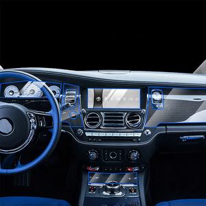 ヒュンダイパリサード2019-2023カーインテリアセンターコンソール用透明TPU保護フィルム傷防止修理フィルムアクセサリー - Product Image 1