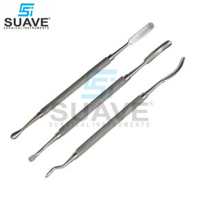 ชุดตะไบกระดูกทันตกรรมแบบคู่สำหรับใช้ผ่าตัดฟันทำจากสเตนเลสสตีลใส่สบาย - Product Image 2