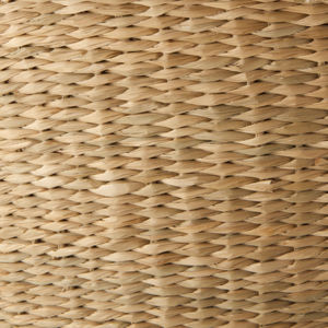 Panier de rangement tissé en jonc de mer rond pliable et écologique pour l'intérieur durable Articles ménagers de style bohème d'une capacité de plus de 35L - Product Image 4