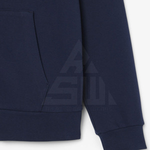 Sweat-shirts d'hiver pour hommes grandes tailles en coton/polyester mélangé, unis, avec fermeture éclair, de haute qualité, élégants et tendance, respirants - Product Image 6