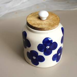 Tarro de cerámica hermético para conservar frutas secas y aperitivos. Juego de tarros de cerámica para organizar la cocina y almacenar en el despensa. Precio bajo. - Product Image 1