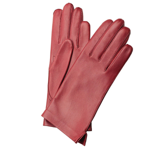 Gants en cuir imitation daim vintage pour homme, faible MOQ, personnalisés, rouges, chauds pour l'hiver, écologiques, imperméables, mode extérieure, 2026 - Product Image 2