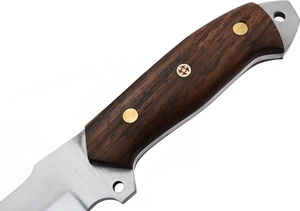 Cuchillo de fruta hecho a mano personalizado, mango de palisandro, Funda de cuero fino, hoja de acero inoxidable, diseño moderno, uso diario en la cocina - Product Image 4